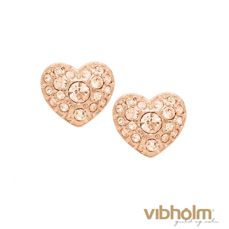 Fossil - Vintage Motifs Ørestikker - rosaforgyldt stål JF01151791